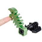 TMC Fishbone Style Aluminium Tighten Wrench Nut Spanner Thumb Screw Tool for for GoPro Hero11 Black / HERO10 Black / HERO9 Black /HERO8 / HERO7 /6 /5 /5 Session /4 Session /4 /3+ /3 /2 /1 / Max, DJI OSMO Action and Other Action Cameras(Green) - 4