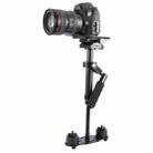 Camera Steadicam Handheld Stabilizer for Camcorder DV Video Camera DSLR(Black) - 1