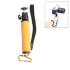 LED Flash Light Holder Sponge Steadicam Handheld Monopod with Gimbal for SLR Camera(Orange) - 1