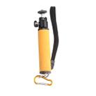 LED Flash Light Holder Sponge Steadicam Handheld Monopod with Gimbal for SLR Camera(Orange) - 2