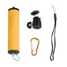 LED Flash Light Holder Sponge Steadicam Handheld Monopod with Gimbal for SLR Camera(Orange) - 6
