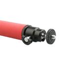 LED Flash Light Holder Sponge Steadicam Handheld Monopod with Gimbal for SLR Camera(Red) - 4