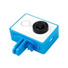 TMC Plastic Frame Mount Housing For Xiaomi Yi Sport Camera(HR319-BU)(Blue) - 1