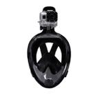 Water Sports Diving Equipment Full Dry Diving Mask Swimming Glasses for GoPro HERO11 Black/HERO10 Black / HERO9 Black / HERO8 Black / HERO6/ 5 /5 Session /4 /3+ /3 /2 /1, L Size(Black) - 5