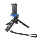 Portable Hand Grip / Mini Tripod Stand Steadicam Curve with Straight Clip for GoPro HERO 4 / 3 / 3+ / SJ4000 / SJ5000 / SJ6000 Sports DV / Digital Camera /  iPhone , Galaxy and other Mobile Phone(Blue) - 1