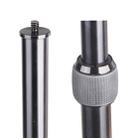 Aluminum Alloy Handheld Boom Pole Holder for SLR Camera / LED Light Microphone, Max Length: 173cm(Black) - 9