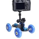 YELANGU YLG0105B Mini Scaled Camera Dolly Track Car for Canon / Nikon Cameras / DSLR Camera - 1