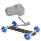 YELANGU YLG0105A Mini Scaled Camera Dolly Track Car for Canon / Nikon Cameras / DSLR Camera - 1