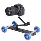 YELANGU YLG0105A Mini Scaled Camera Dolly Track Car for Canon / Nikon Cameras / DSLR Camera - 10