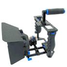 YELANGU YLG1103A-B Large Handle Video Camera Cage Stabilizer + Matte Box Kit for DSLR Camera / Video Camera - 4