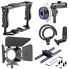 YELANGU YLG1103A-B Large Handle Video Camera Cage Stabilizer + Matte Box Kit for DSLR Camera / Video Camera - 8