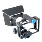 YELANGU YLG1103A-C Handle Video Camera Cage Stabilizer + Matte Box Kit for DSLR Camera / Video Camera - 2