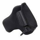 NEOpine Neoprene Shockproof Soft Case Bag with Hook for Fujifilm X-T10 Camera(Black) - 5