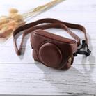 Retro Style PU Leather Camera Case Bag with Strap for Sony RX100 M3 / M4 / M5(Coffee) - 1