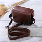 Retro Style PU Leather Camera Case Bag with Strap for Sony RX100 M3 / M4 / M5(Coffee) - 4