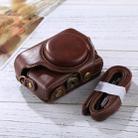 Retro Style PU Leather Camera Case Bag with Strap for Sony RX100 M3 / M4 / M5(Coffee) - 5