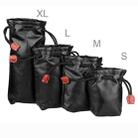 Soft PU Leather + Villus Storage Bag with Stay Cord for Camera Lens, Size: 70mm x 60mm x 130mm - 7