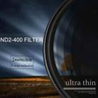 49mm ND Fader Neutral Density Adjustable Variable Filter, ND 2 to ND 400 Filter - 5