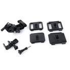 TMC HR259 Universal Retaining Clip Mount Set for GoPro HERO11 Black / HERO10 Black / HERO9 Black / HERO8 Black / NEW HERO / HERO7 /6 /5 /5 Session /4 Session /4 /3+ /3 /2 /1, Xiaoyi and Other Action Cameras - 1