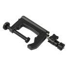Desktop Fixed Clamp Holder Mount with Tripod Adapter for GoPro Hero11 Black / HERO10 Black /9 Black /8 Black /7 /6 /5 /5 Session /4 Session /4 /3+ /3 /2 /1, DJI Osmo Action and Other Action Cameras, Clamp Size: 1 - 6 cm - 2