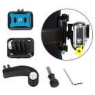 TMC HR315 4 in 1 Cameras Waist Buckle Adapter Set for GoPro HERO11 Black / HERO10 Black / HERO9 Black / HERO8 Black / HERO7 /6 /5 /5 Session /4 Session /4 /3+ /3 /2 /1, DJI Osmo Action and Other Action Cameras - 1