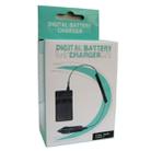 Digital Camera Battery Charger for NIKON ENEL9(Black) - 7