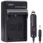 Digital Camera Battery Car Charger for OLYMPUS BLN1(Black) - 1