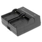 Dual Channel Digital Battery Charger for Sony F550 / F730 / F750 / F960 / F960H, EU Plug(Black) - 4