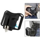 Camera Holster Waist Belt Buckle Button Fast Loading for All Camera(Black) - 1