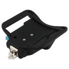 Camera Holster Waist Belt Buckle Button Fast Loading for All Camera(Black) - 3