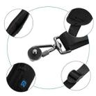 Quick Release Anti-Slip Soft Pad Nylon Single Shoulder Camera Strap with Metal Hook for SLR / DSLR Cameras(Black) - 5