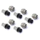 DIY 16mm 7-Pin GX16 Aviation Plug Socket Connector (5 Pcs in One Package, the Price is for 5 Pcs) - 1