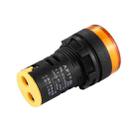 220V AD16-22D / S 22mm LED Signal Indicator Light Lamp(Yellow) - 2