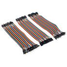 40 PCs Breadboard Male to Male / Male to Female / Female to Female Jumper Cable (120 PCs per package) - 3