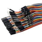 40 PCs Breadboard Male to Male / Male to Female / Female to Female Jumper Cable (120 PCs per package) - 5