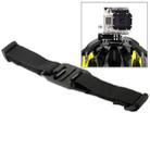ST-04 Vented Helmet Strap Mount Adapter for GoPro Hero11 Black / HERO10 Black / HERO9 Black / HERO8 Black / HERO7 /6 /5 /5 Session /4 Session /4 /3+ /3 /2 /1, Insta360 ONE R, DJI Osmo Action and Other Action Cameras(Black) - 1