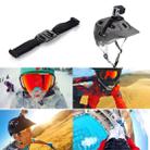 ST-04 Vented Helmet Strap Mount Adapter for GoPro Hero11 Black / HERO10 Black / HERO9 Black / HERO8 Black / HERO7 /6 /5 /5 Session /4 Session /4 /3+ /3 /2 /1, Insta360 ONE R, DJI Osmo Action and Other Action Cameras(Black) - 5