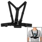 ST-25 Adjustable Body Chest Strap Mount Belt Harness with Buckle Bracket Screw for GoPro Hero11 Black / HERO10 Black / HERO9 Black / HERO8 Black / HERO7 /6 /5 /5 Session /4 Session /4 /3+ /3 /2 /1, Insta360 ONE R, DJI Osmo Action and Other Action Cameras(Black) - 1