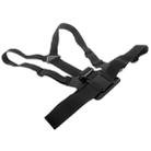 ST-25 Adjustable Body Chest Strap Mount Belt Harness with Buckle Bracket Screw for GoPro Hero11 Black / HERO10 Black / HERO9 Black / HERO8 Black / HERO7 /6 /5 /5 Session /4 Session /4 /3+ /3 /2 /1, Insta360 ONE R, DJI Osmo Action and Other Action Cameras(Black) - 3