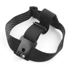 ST-23 Elastic Adjustable Head Strap Mount Belt for GoPro Hero11 Black / HERO10 Black / HERO9 Black / HERO8 Black / HERO7 /6 /5 /5 Session /4 Session /4 /3+ /3 /2 /1, Insta360 ONE R, DJI Osmo Action and Other Action Cameras(Black) - 2