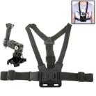 ST-27 B-Model Chest Harness Strap Chest Mount Harness + 3-way Adjustable Base for GoPro Hero11 Black / HERO10 Black / HERO9 Black / HERO8 Black / HERO7 /6 /5 /5 Session /4 Session /4 /3+ /3 /2 /1, Insta360 ONE R, DJI Osmo Action and Other Action Cameras(Black) - 1