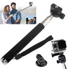 ST-55 Extendable Pole Monopod with Tripod Mount Adapter for GoPro Hero11 Black / HERO10 Black / HERO9 Black /HERO8 / HERO7 /6 /5 /5 Session /4 Session /4 /3+ /3 /2 /1, Insta360 ONE R, DJI Osmo Action and Other Action Cameras(Black) - 1