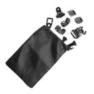 ST-52 HD Camera Accessory Nylon Storage Bag for GoPro Hero11 Black / HERO10 Black / HERO9 Black / HERO8 Black / HERO7 /6 /5 /5 Session /4 Session /4 /3+ /3 /2 /1, DJI Osmo Action and Other Action Cameras(Black) - 1