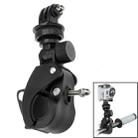 ST-93 Universal Bicycle Mount Clip for GoPro Hero11 Black / HERO10 Black /9 Black /8 Black /7 /6 /5 /5 Session /4 Session /4 /3+ /3 /2 /1, DJI Osmo Action and Other Action Cameras(Black) - 1