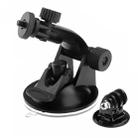 Suction Cup Mount + Tripod Adapter for GoPro Hero11 Black / HERO10 Black /9 Black /8 Black /7 /6 /5 /5 Session /4 Session /4 /3+ /3 /2 /1, DJI Osmo Action and Other Action Cameras (ST-61)(Black) - 1