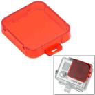 ST-132 Snap-on Dive Filter Housing for GoPro HERO4 /3+(Red) - 1