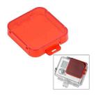 ST-132 Snap-on Dive Filter Housing for GoPro HERO4 /3+(Red) - 2