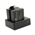 USB Dual Battery Travel Charger for SJCAM SJ4000 / SJ5000 / SJ6000 (CH1 / CH2) - 9