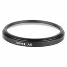 49mm SLR Camera UV Filter(Black) - 4