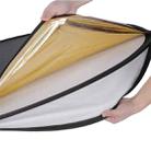 110cm 5 in 1 (Silver / Translucent / Gold / White / Black) Folding Photo Studio Reflector Board - 5